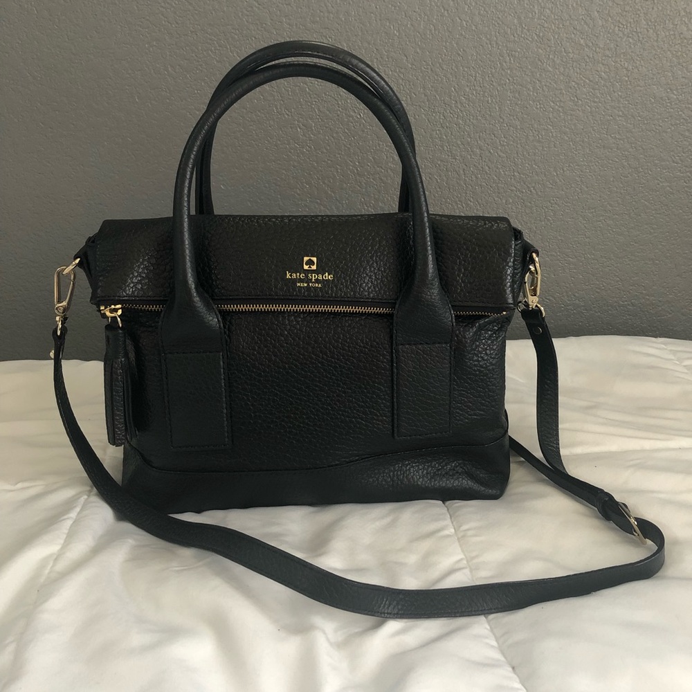 Kate Spade Black Leather Purse